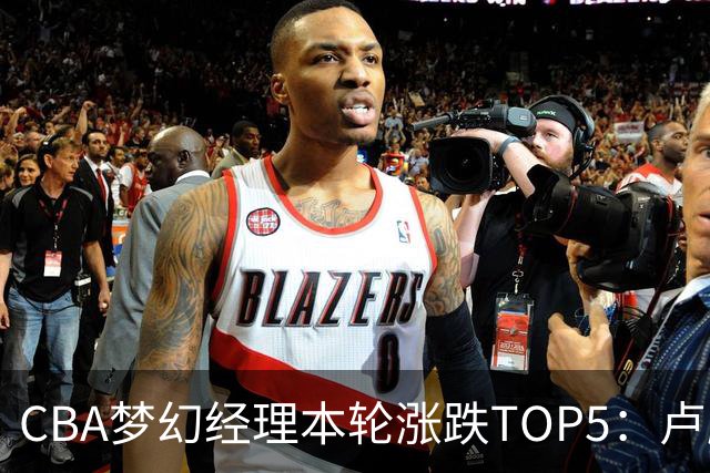 CBA梦幻经理本轮涨跌TOP5：卢鹏羽上涨38.66%领涨，张镇麟位列第三！